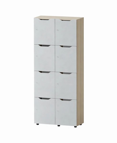 Шафа-локер для одягу, АЛМАНТ, 856х400х1736 мм